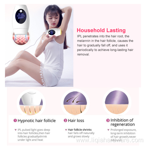 Electronic Counting Fast Hair Removal Device